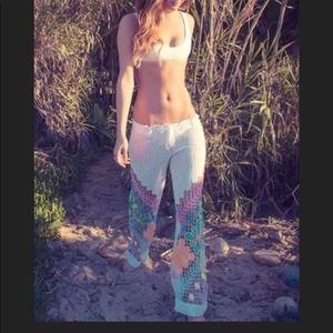 Crochet beach pants